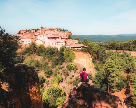 Roussillon, village des ocres  © Lezbroz
