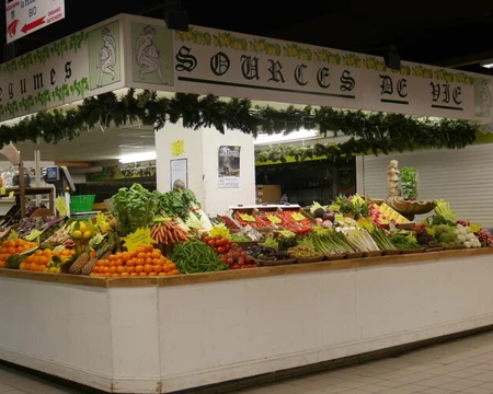 Les Halles d'Avignon, marché couvert  © Ripert