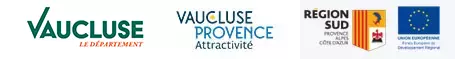 logos des financeurs projet Explore Vaucluse